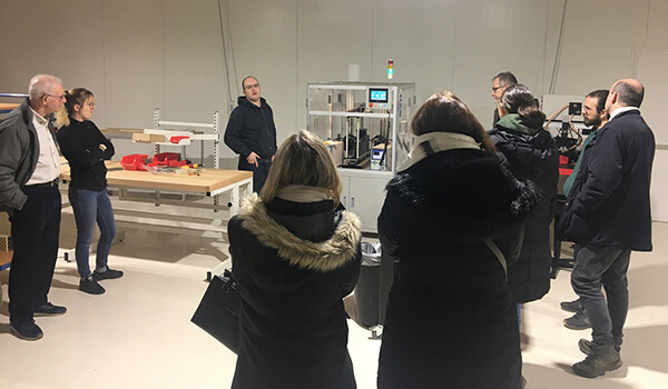 Visite de l'entreprise Battery Concept à Saint Philbert sur Risle (10/02/2023)